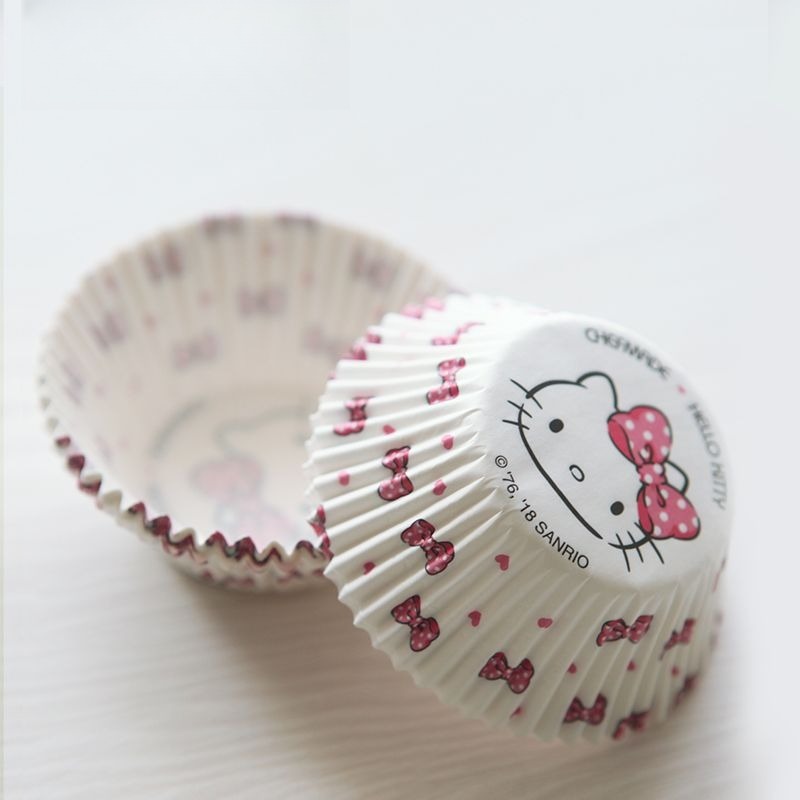 Cetakan Cupcake Hello Kitty, C - Kitchen Baking Paper ulasan dan harga