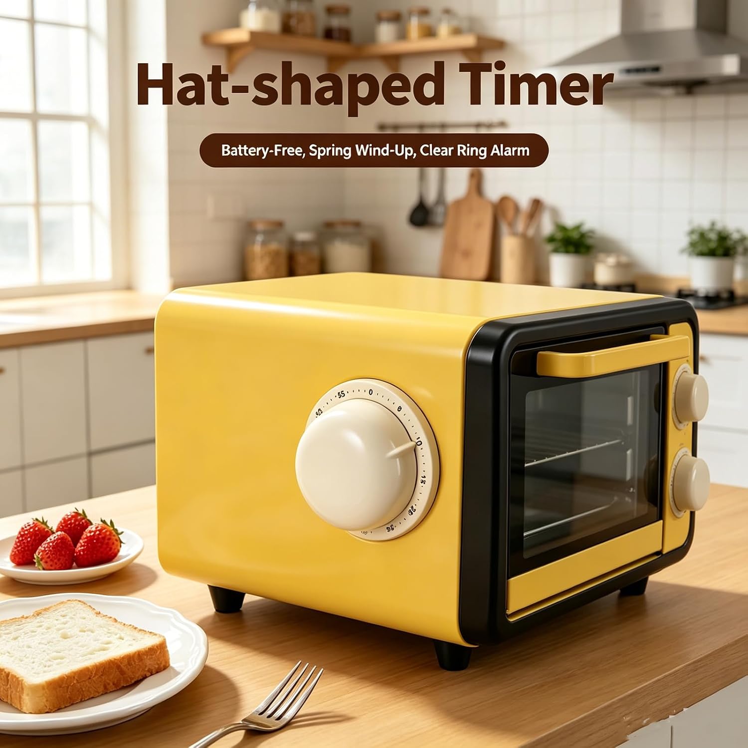 Timer Dapur Mekanis dengan Ala - Baking Kitchen Hourly ulasan dan harga