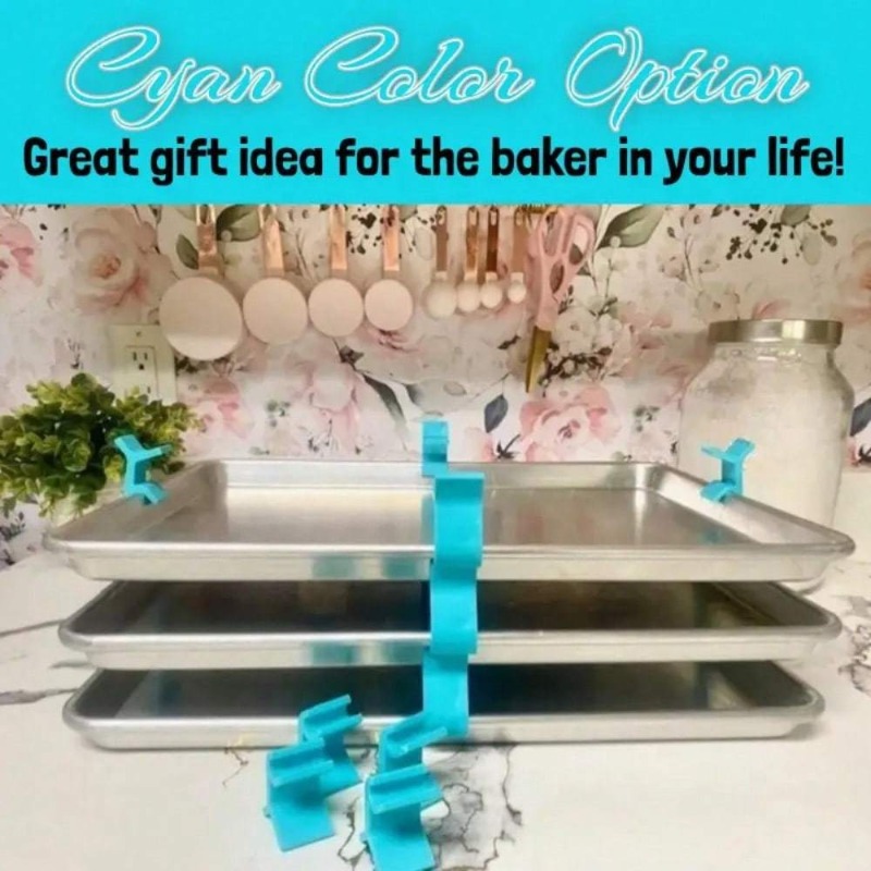 Rak Penyimpanan Loyang Kue Ber - Kitchen Baking Sheet Organizer ulasan dan harga