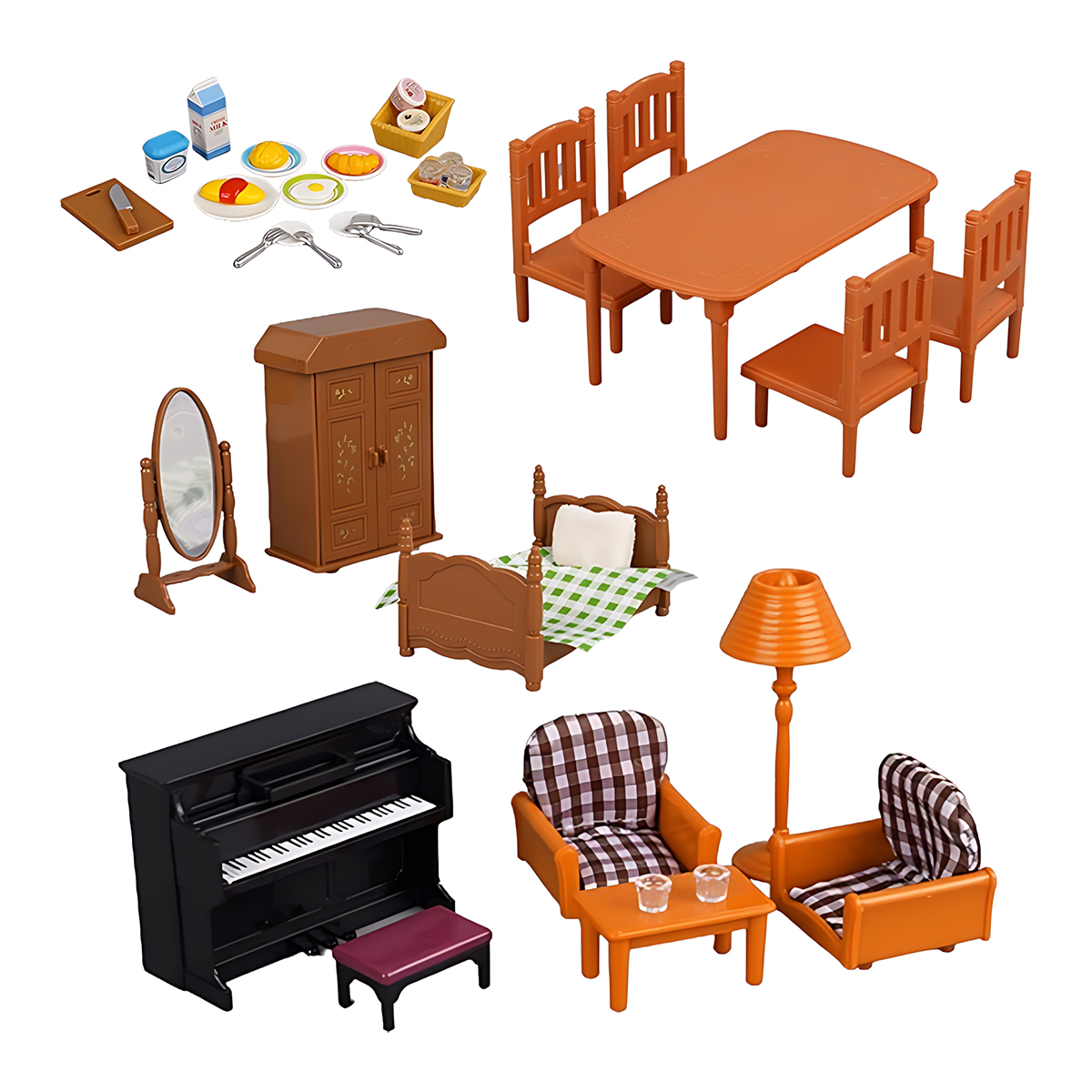Furnitur Miniatur 1:12 Rumah B - Kitchen Uncle ulasan dan harga